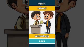 🇬🇧🇵🇱 refund  refundacja  vocabulary builder  learn English  Uczmy się angielskiego [upl. by Vergil]