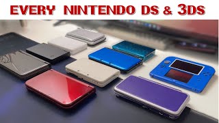 Nintendo DS 2DS amp 3DS  EVERY MODEL COMPARED  in depth comparison and buying guide [upl. by Anaej]