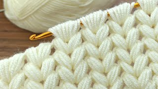 Amazing👌  Super Easy Tunisian Crochet Baby Blanket For Beginners online Tutorial  Tunisian [upl. by Cassella268]