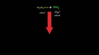 Reaction of Ethanol with Thionyl chloride  Preparation of Ethyl chloride from Ethanol  Class 12 [upl. by Teilo]