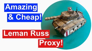 Cheap Warhammer 40k Amazing proxy tank from Culverin Models [upl. by Tuppeny]