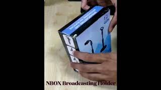 How to assemble NBOX Broadcasting Holder NBOX Broadcasting Mobile Holder [upl. by Paske]