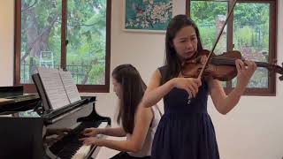 ABRSM Grade 6 Violin Exam 2024 C3 In a Spanish Garden 英国皇家小提琴6级 [upl. by Dode]