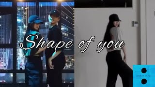 Ed SheeranShape of you 小橘×社长 编舞 dance cover [upl. by Selohcin74]