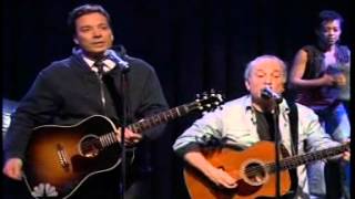 Stomp Jimmy Fallon Paul Simon Cecilia [upl. by Aciamaj]