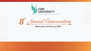 CMR UNIVERSITY  8th annual Convocation  LIVE [upl. by Larina134]