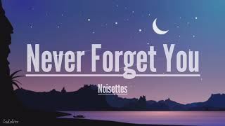 Noisettes  Never Forget You Lyrics  I’ll never forget you [upl. by Arlinda429]