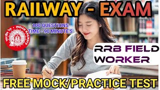 RRB field worker practice test 1 part 2 [upl. by Inor]