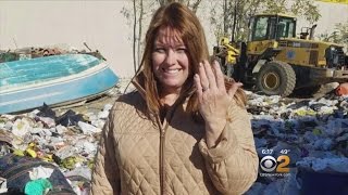 Woman Combs Through Piles of Trash at Town Dump to Find Lost Wedding Rings [upl. by Nongim]