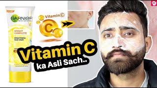 VITAMIN C Real Truth😲😲  Garnier VITAMIN C Face wash Review  SKINCARE  QualityMantra [upl. by Cestar]