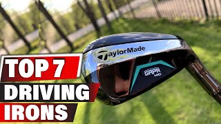 Best Driving Irons In 2024  Top 7 New Driving Irons Review [upl. by Homovec]