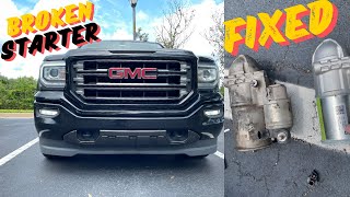 How To Fix a GMCChevy Starter 20122018 [upl. by Asirb]