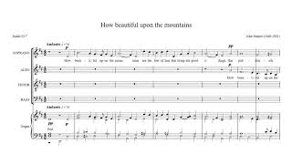 How beautiful upon the mountains John Stainer  tenor [upl. by Eikcor20]