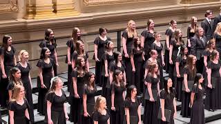 Tomball Memorial High School Choir amp Orchestra at Carnegie Hall Part 6 [upl. by Hagile706]