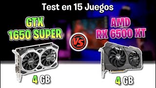 ✅ RX 6500 XT vs GTX 1650 SUPER ✅ Test in 15 Games ✅ [upl. by Reg32]