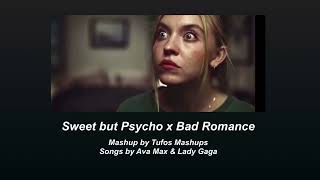 Sweet but Psycho x Bad Romance slowed and reverb  deepened [upl. by Christen]