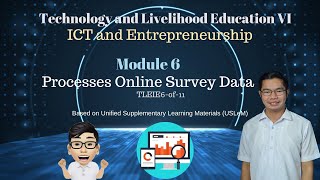 TLE VI ICT and Entrepreneurship  Module 6 Processes Online Survey Data [upl. by Ahsiakal]