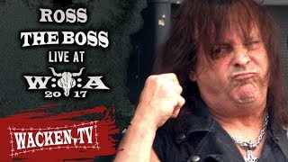 Ross the Boss  Fighting the World  Live at Wacken Open Air 2017 [upl. by Odie498]