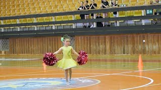 Mażoretki Tarnobrzeg 2022  pompon solo  Majorette [upl. by Aicert]