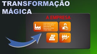 Efeito de Transição Dinâmica no PowerPoint [upl. by Acirrej]