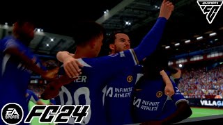 FC 24  Aston Villa vs Chelsea  English Premier League 2324 4K60 [upl. by Evelinn]