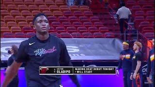 Victor Oladipo Miami Heat Debut Full Game Highlights  April 1  Warriors vs Heat [upl. by Leonhard]