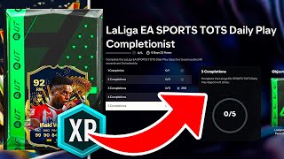 How to Complete La Liga EA Sports TOTS Daily Play Completionist Objectives in EA FC 24 [upl. by Namolos296]