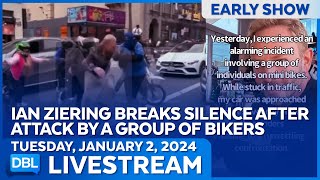 Beverly Hills 90210 Actor Ian Ziering Describes Attack by Biker Gang  DBL  Jan 2 2024 [upl. by Deyas]