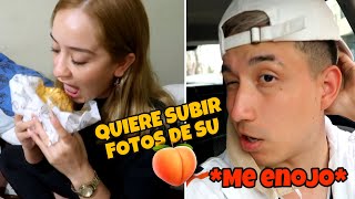 ME ENOJO CON MI MORRA 😡 UN DÍA DE GORDOS 🍔 Alexis Chaires ChairesVlogs [upl. by Vlada]