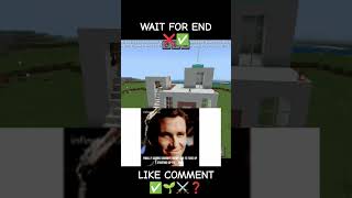 I HAVE MADE FIRST TIME HOUSE IN MINECRAFT remix beats minecraft comedy funny sigma memes [upl. by Marcia]