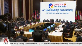 ASEAN Summit Southeast Asian leaders meet in Vientiane to discuss regional issues [upl. by Jelks]