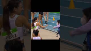 Spanish Sprinter María Isabel Perez shorts [upl. by Bigford700]