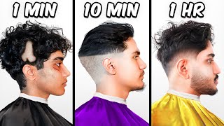 1 Minute vs 1 Hour Haircut [upl. by Alika800]