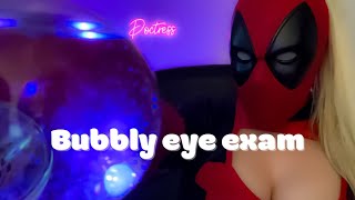 Deep ocular fundus test 👀 Eye exam 👁️ ASMR [upl. by Learsiy]