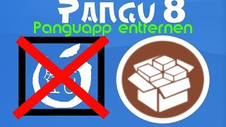 Pangu app nach Jailbreak entfernen iOS 8 [upl. by Antipus]