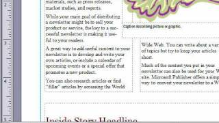 View Document as a TwoPage Spread in Publisher 2007 [upl. by Necyrb324]