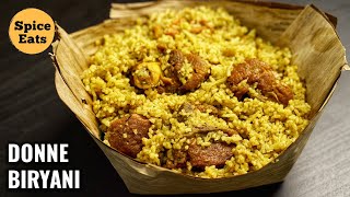 DONNE BIRYANI  MUTTON DONNE BIRYANI  DONNE BIRYANI RECIPE [upl. by Ethbinium]