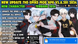 UPDATE DOWNLOAD The Spike MOD APK 2024 v58201 Unlocked All Characters SSSampS Max Level [upl. by Cida]