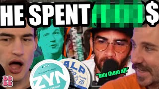 Tucker Carlson Launches ZYN COMPETITOR Hasan is ADDICTED  Boy Boy Clips [upl. by Branch]