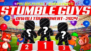 Diwali Tournament Finals  Stumble Guys LIVE IN TAMIL stumbleguys stumbleguyslivetamil [upl. by Ley]