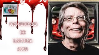 Cronograma de Leitura 2025 Clubinho do King As3Artes cronograma stephenking [upl. by Lanna810]