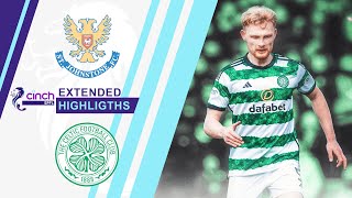 St Johnstone vs Celtic Extended Highlights  SPFL  CBS Sports Golazo  Europe [upl. by Nnylg280]