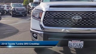 2018 Toyota Tundra SR5 CrewMax Roseville Sacramento Folsom Auburn Yuba City [upl. by Sidra]