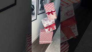 DIY Stackable Christmas Gift Boxes  Easy Holiday Decor Idea christmasdecor diy [upl. by Harobed]