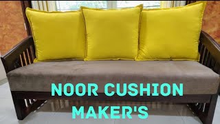 Repairing Loose Cushion Sofaexposed ready made sofa work bloopers [upl. by Theobald]