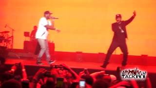 Drake Brings Out G Unit At OVO Fest 2014 [upl. by Martainn]