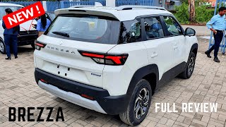 2024 Maruti Suzuki Brezza Premium SUV  Latest Features New Interiors  Maruti Brezza 2023  Brezza [upl. by Naes367]