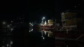 Beautiful rewalsar lake at night incrediblehimachal lake peace calm shorts viralreels mandi 🥰 [upl. by Anomis]