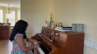 Shreya plays Haydn Sonata in D Major Hob XVI4 I [upl. by Marr576]