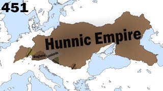 Alternative History Of Empire Of The Huns [upl. by Auka]